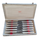 Setvde 12 knives in bakelite and stainless steel