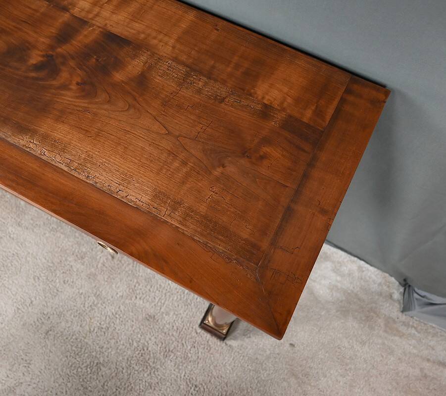Cherrywood console, Empire style – Mid 19th century
