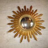 Golden witch sun mirror 70s / 58 cm