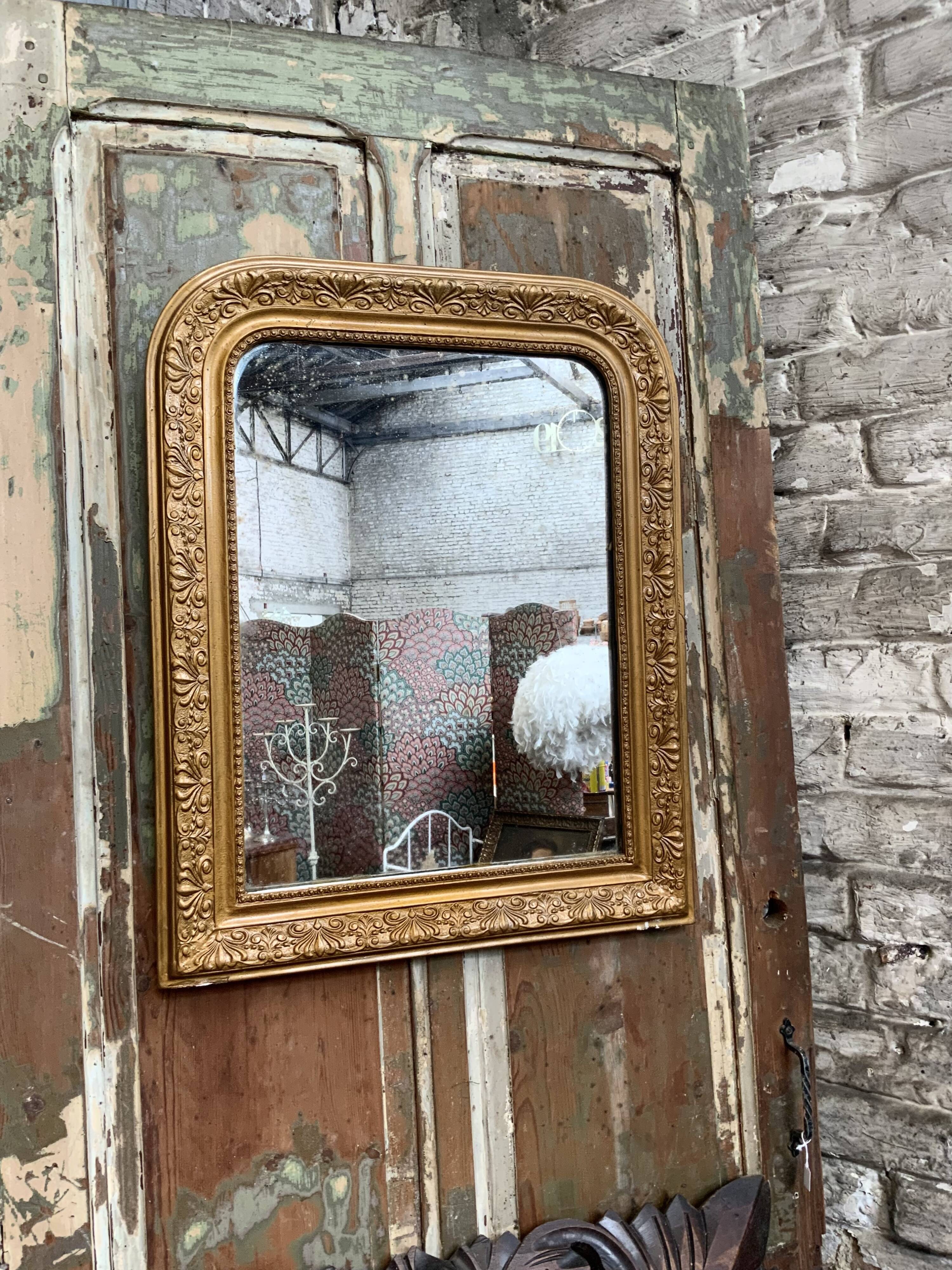 Old mirror Louis Philippe 48x60cm