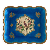 Decorative plate émaux longwy