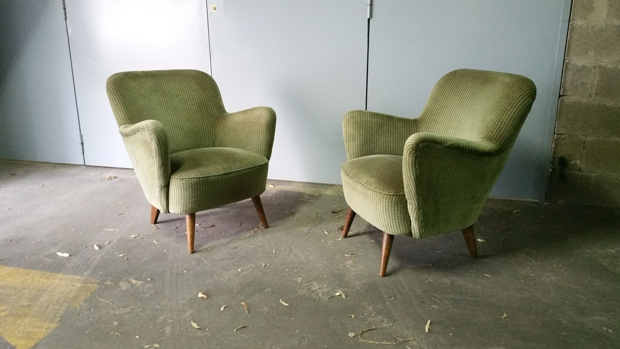 Sofa sofa organic design arc kidney 50-60 years