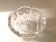 Cut glass pocket empty / vintage 60s-70s