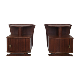 Pair of nightstands deco circa 1930