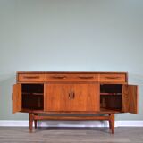 Vintage Midcentury G Plan 'Fresco' Sideboard In Afromosia And Teak.