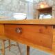 Table de ferme - 2m40 - 2 tiroirs