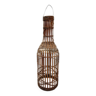 Rattan pendant lampshade