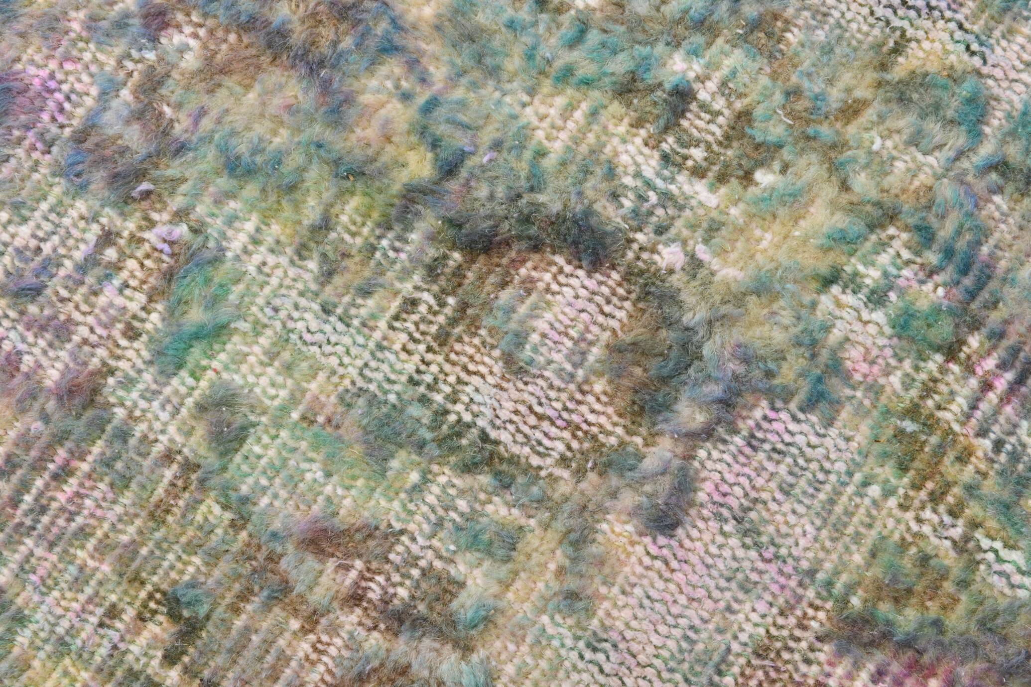 2x8 Multicolor Vintage Runner Rug, 80x248Cm