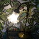 Reglable brass table lamp