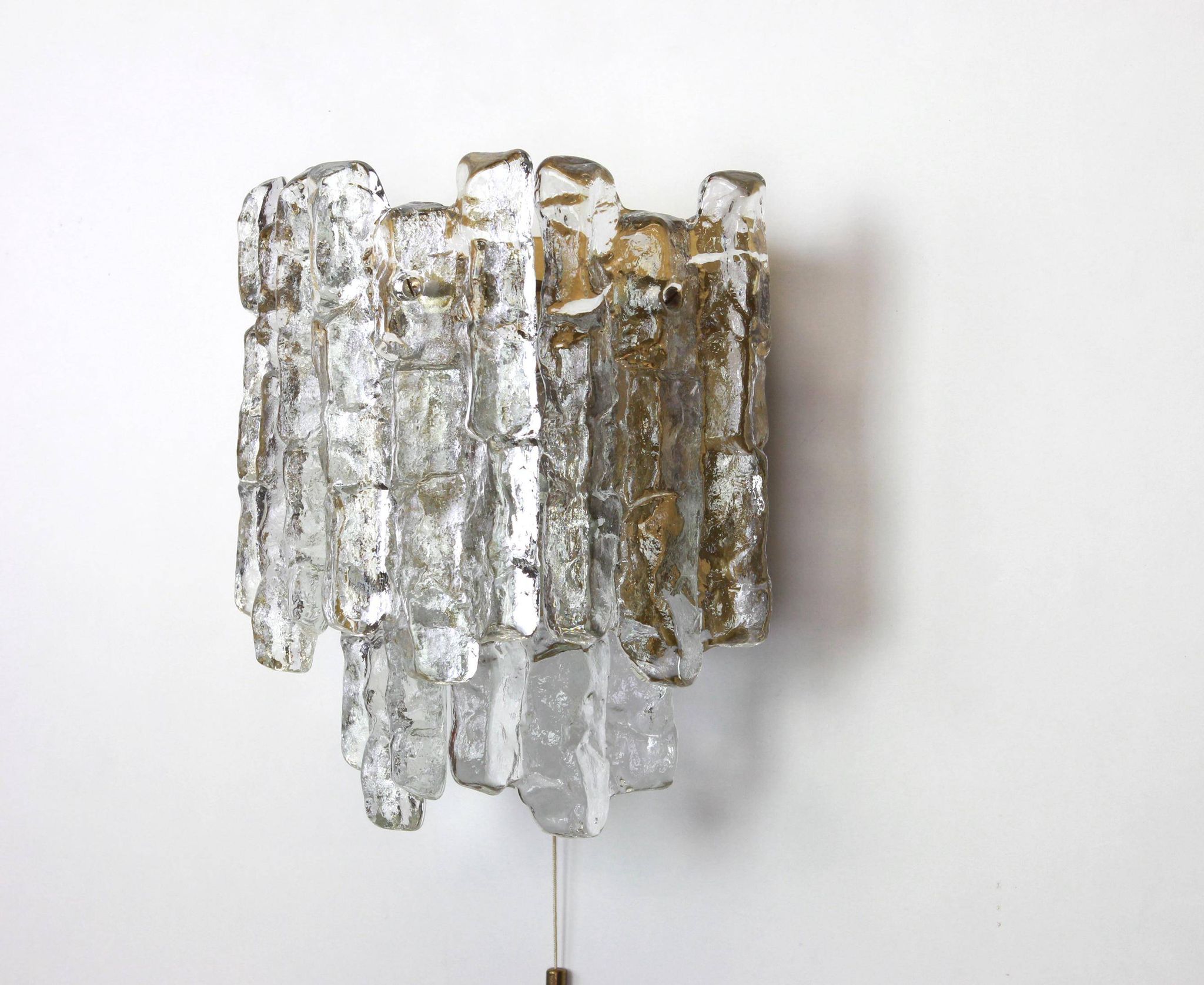 Pairs of large Kalmar wall lights, Austria, 1960s