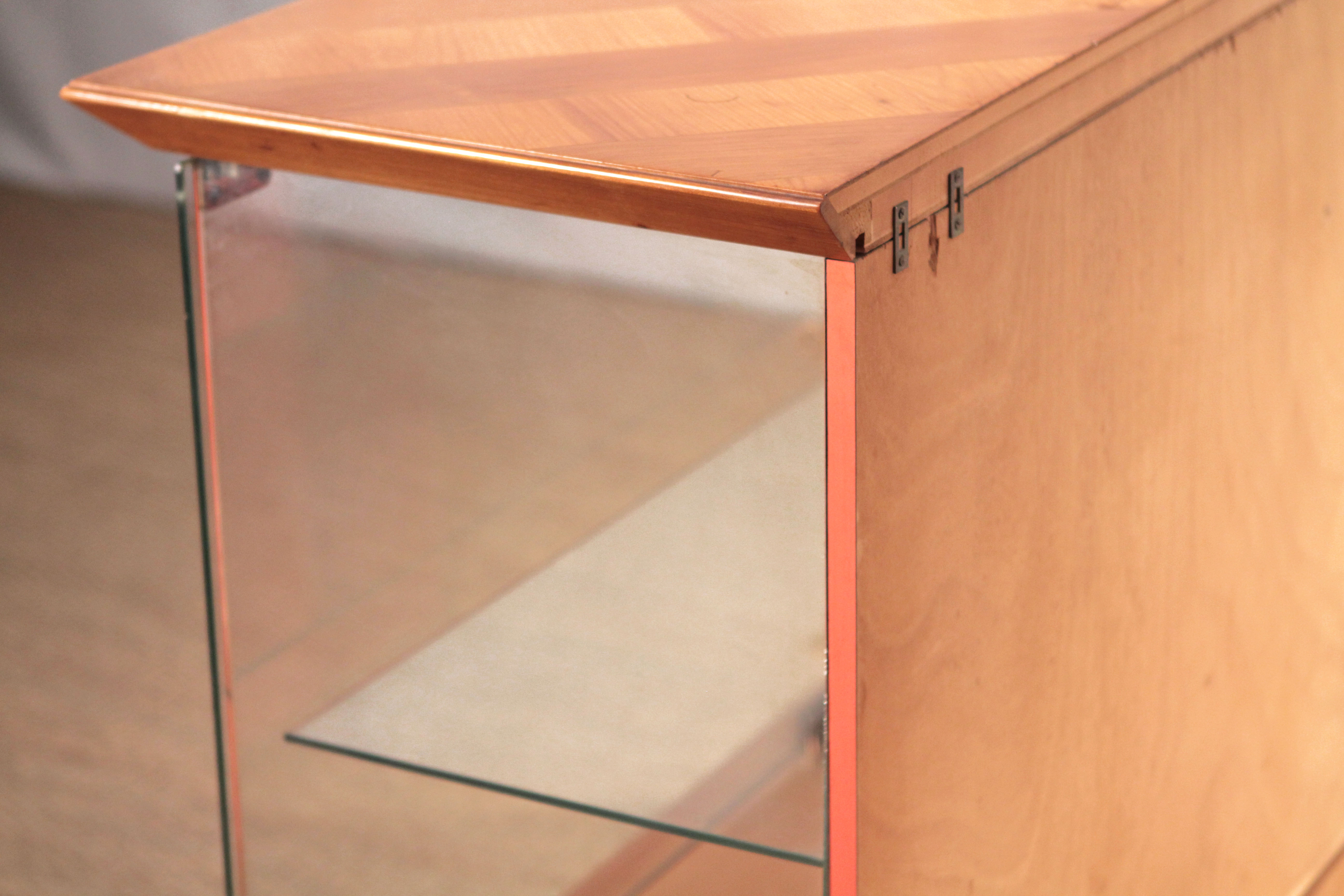 Buffet Hutch in clear cherry around 1950