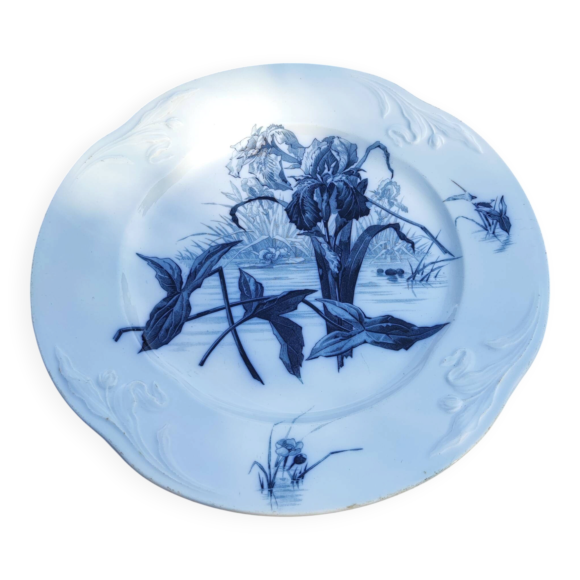 Large plate Villeroy and Boch - Iris model