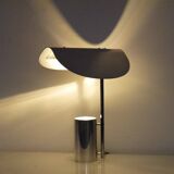 Swedish design lamp in chromed metal by Bergbom 1970