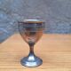 Late 19th century silver egg cup