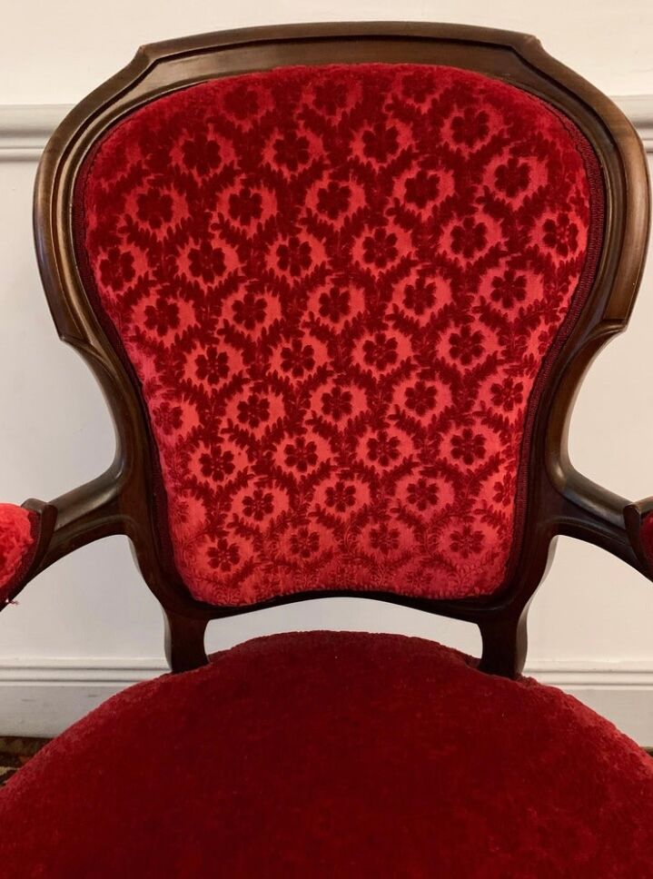 Louis XV Style Cabriolet armchair, circa 1850