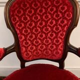 Louis XV Style Cabriolet armchair, circa 1850