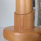 Pair of pine lamps, 1980s