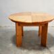 Vintage stretch dining table and 4 chairs by S. Coppola for Roche Bobois