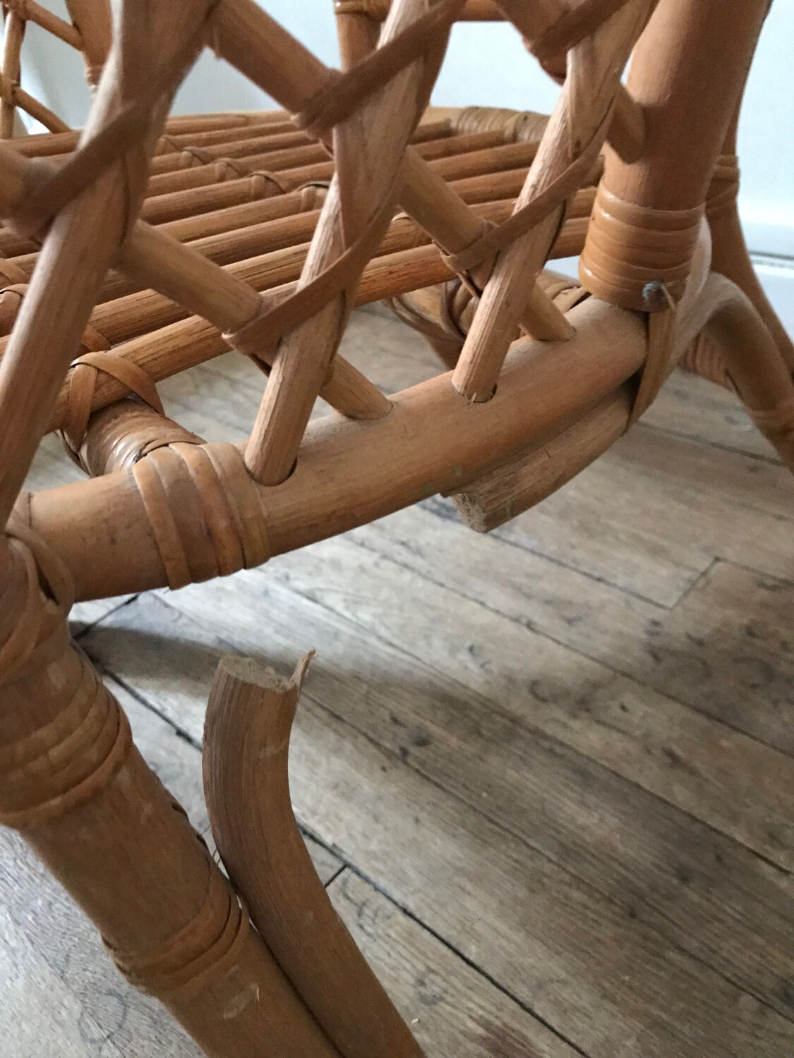 Fauteuils en rotin