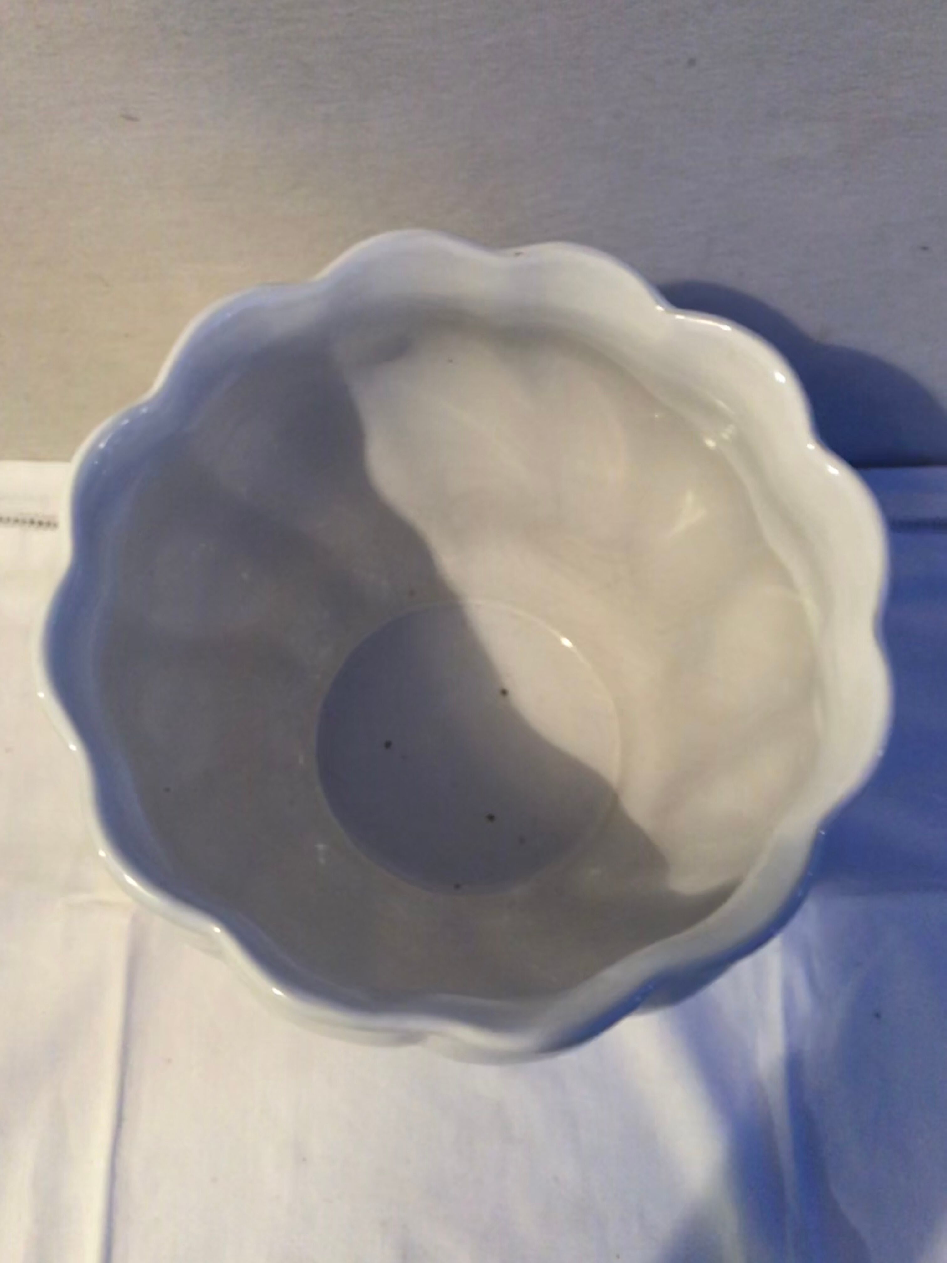 Glazed ceramic pot cover