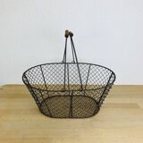 Vintage metal basket
