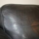 Black leather sofa from Denmark
