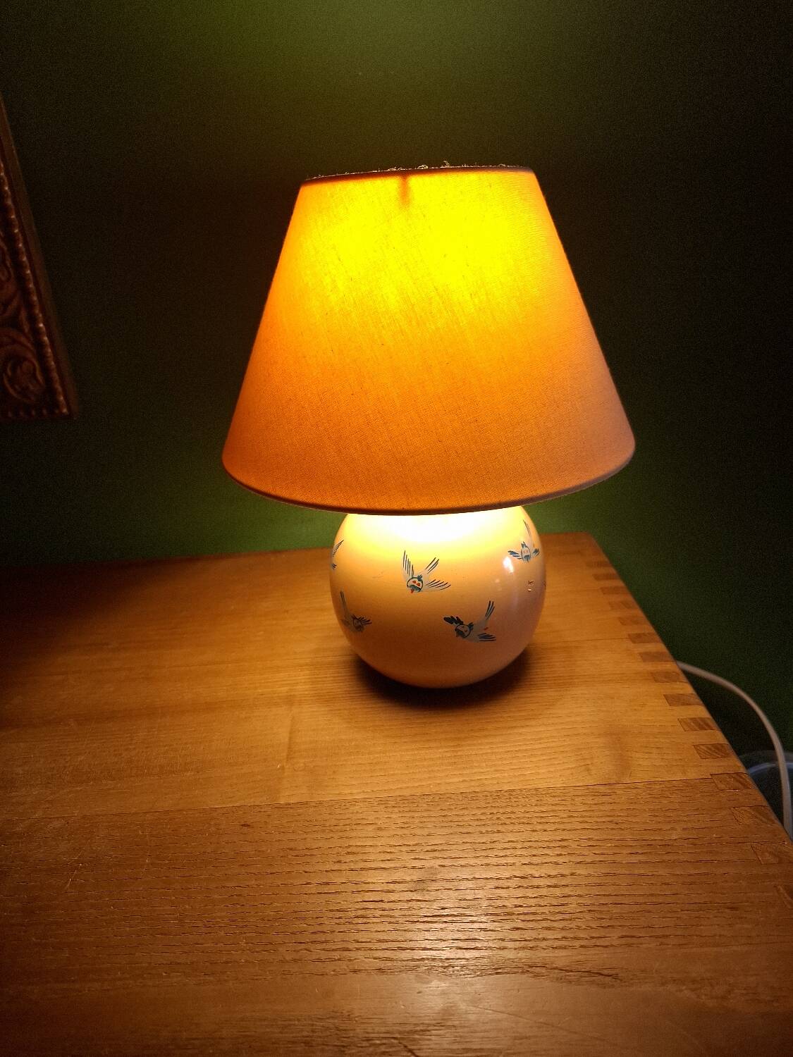 Vintage lamp, Mathias children's bedroom