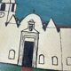M.Lintz 77 naive oil painting framed