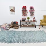 3x10 wool vintage runner rug 100x300cm