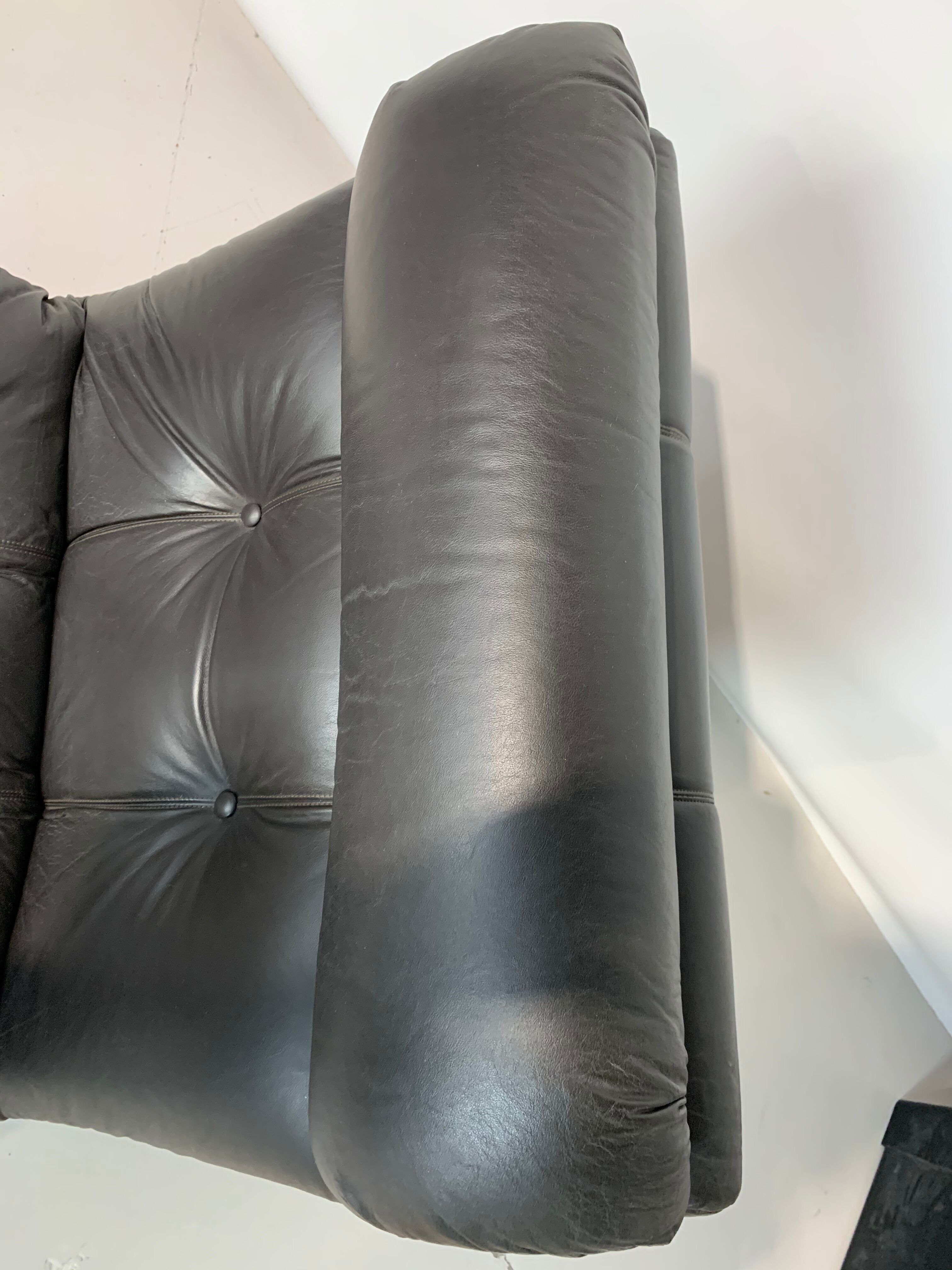 Brown leather heater