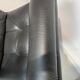 Brown leather heater