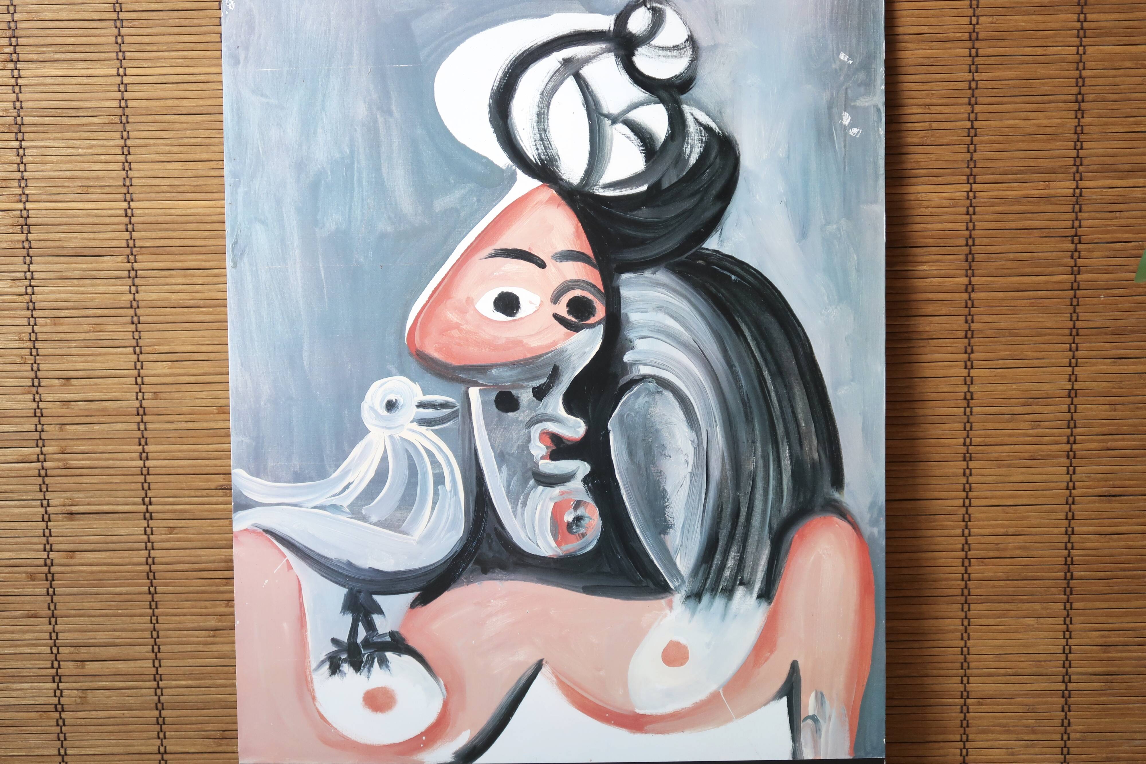 Hardcover poster: Picasso, Centre culturel du Marais, 80s