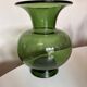 XXXL baluster vase in Empoli glass, 1960 Italian neoclassical design.