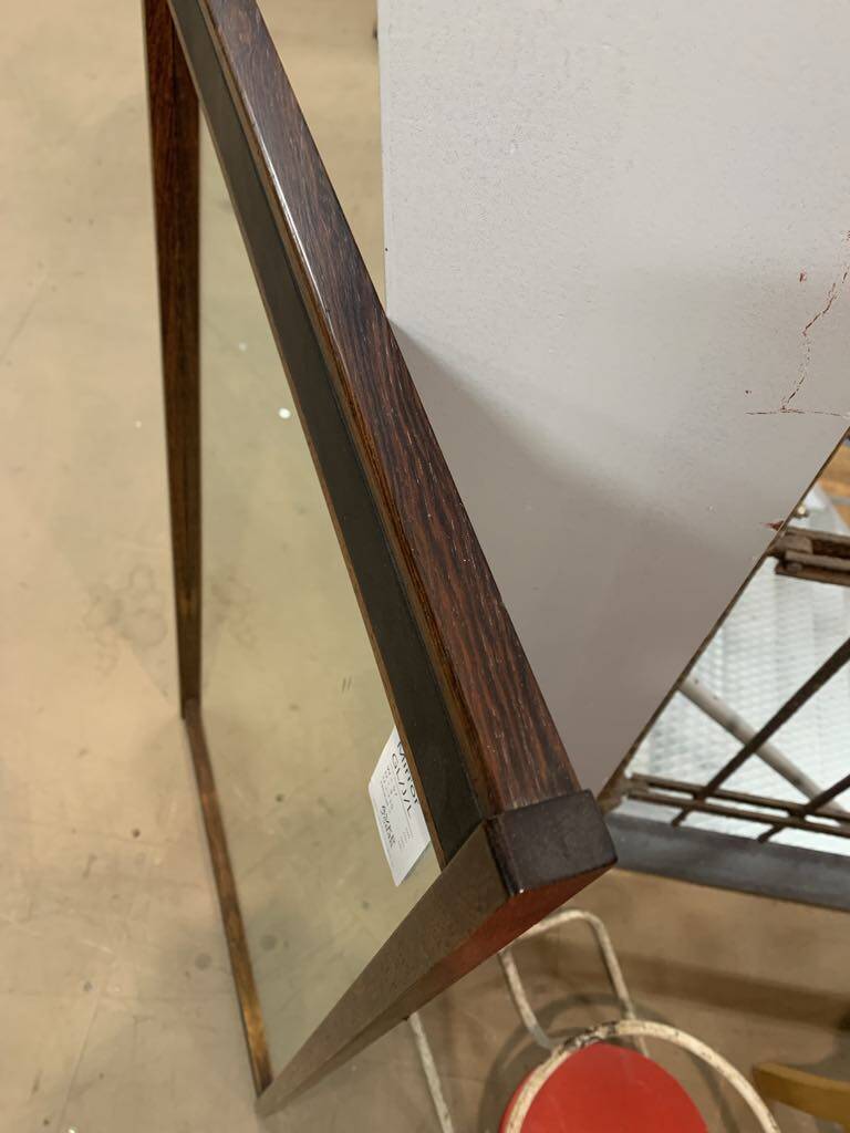 Scandinavian rosewood mirror, Sweden, 1960 - 115x57cm
