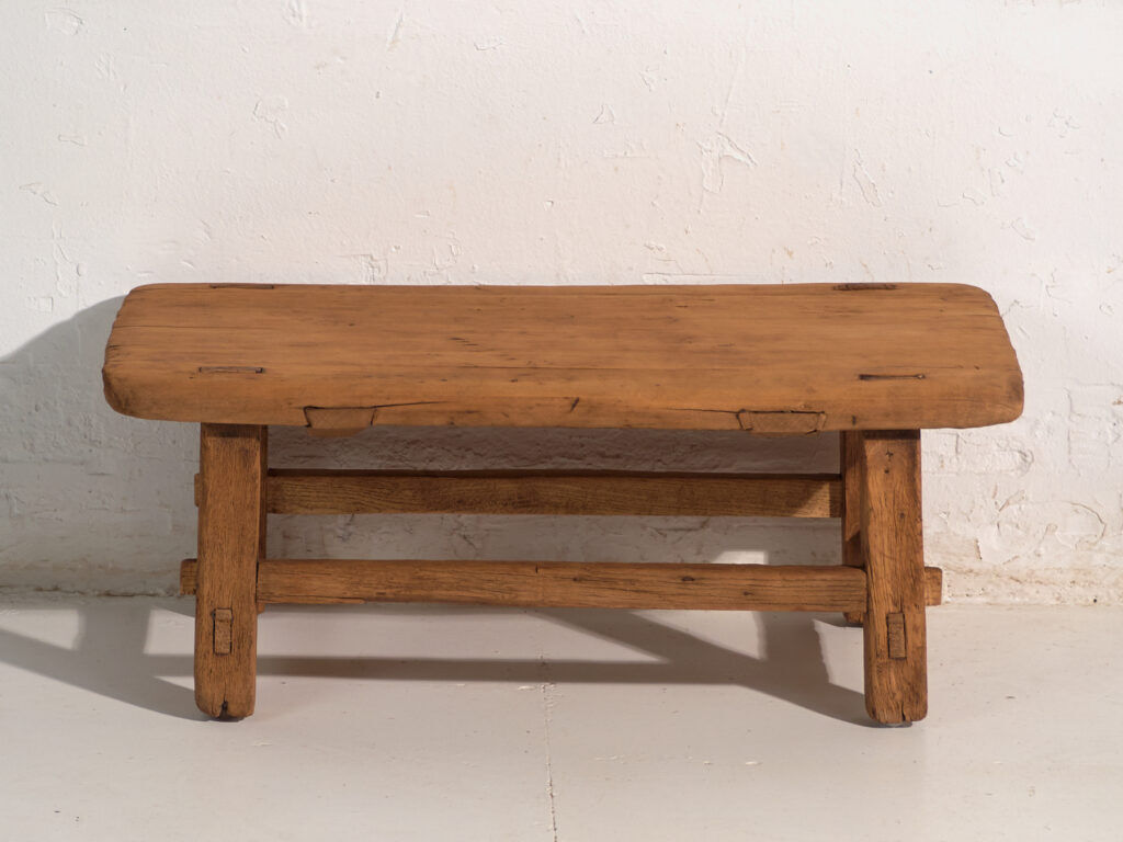 Antique pine coffee table – China, circa 1890