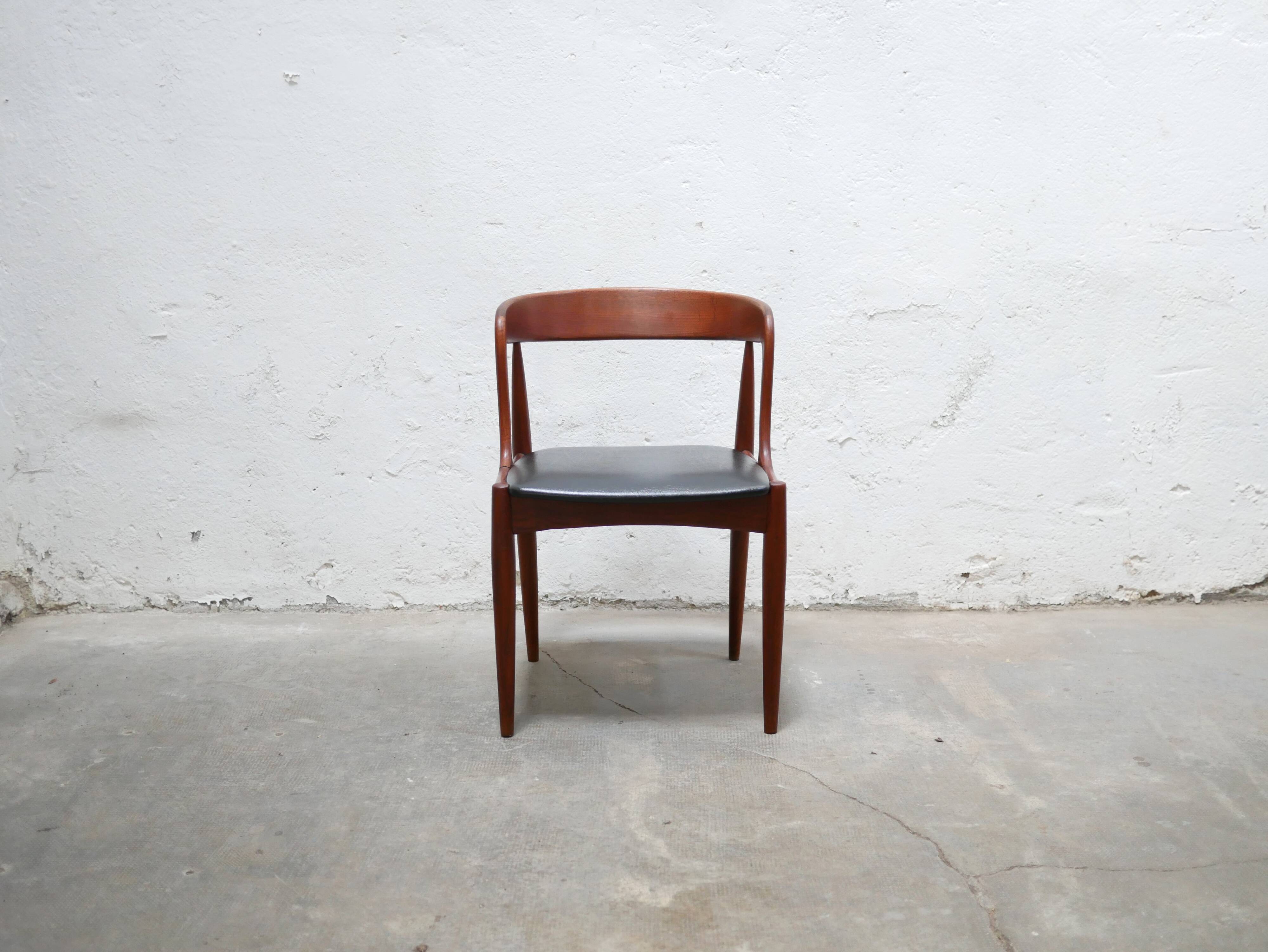 Scandinavian teak chair by J. Andersen for Uldum Mobelfabrik