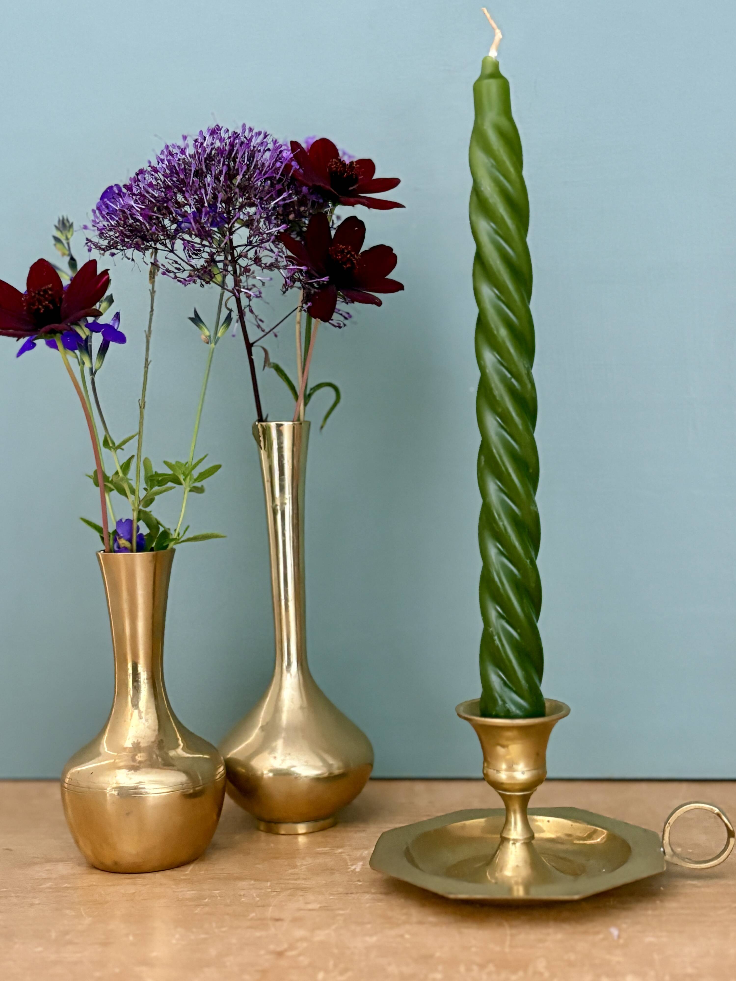 Antique brass candlestick/candlestick (B2)