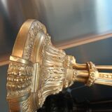 19th century Odiot bronze candlestick