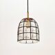 Mid-Century Glass Ceiling Light/Pendant from Limburg, Germany, 1960s