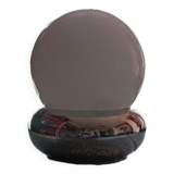 Lampara de mesa cromada