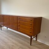 Scandinavian teak row