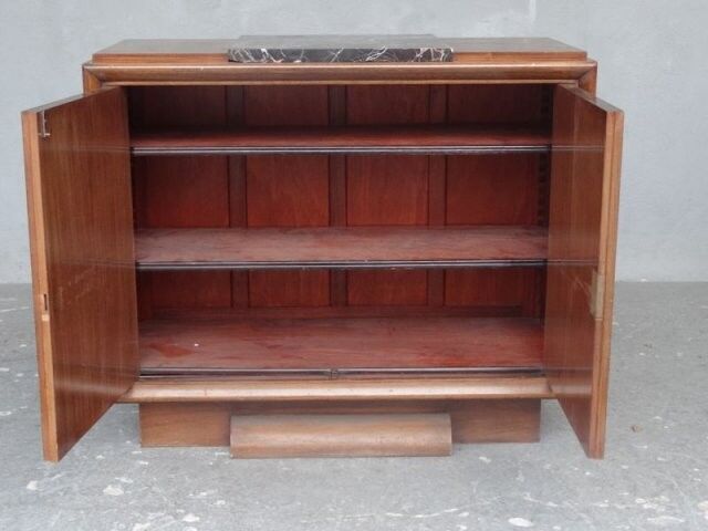 Bahut door 1930 art deco rosewood