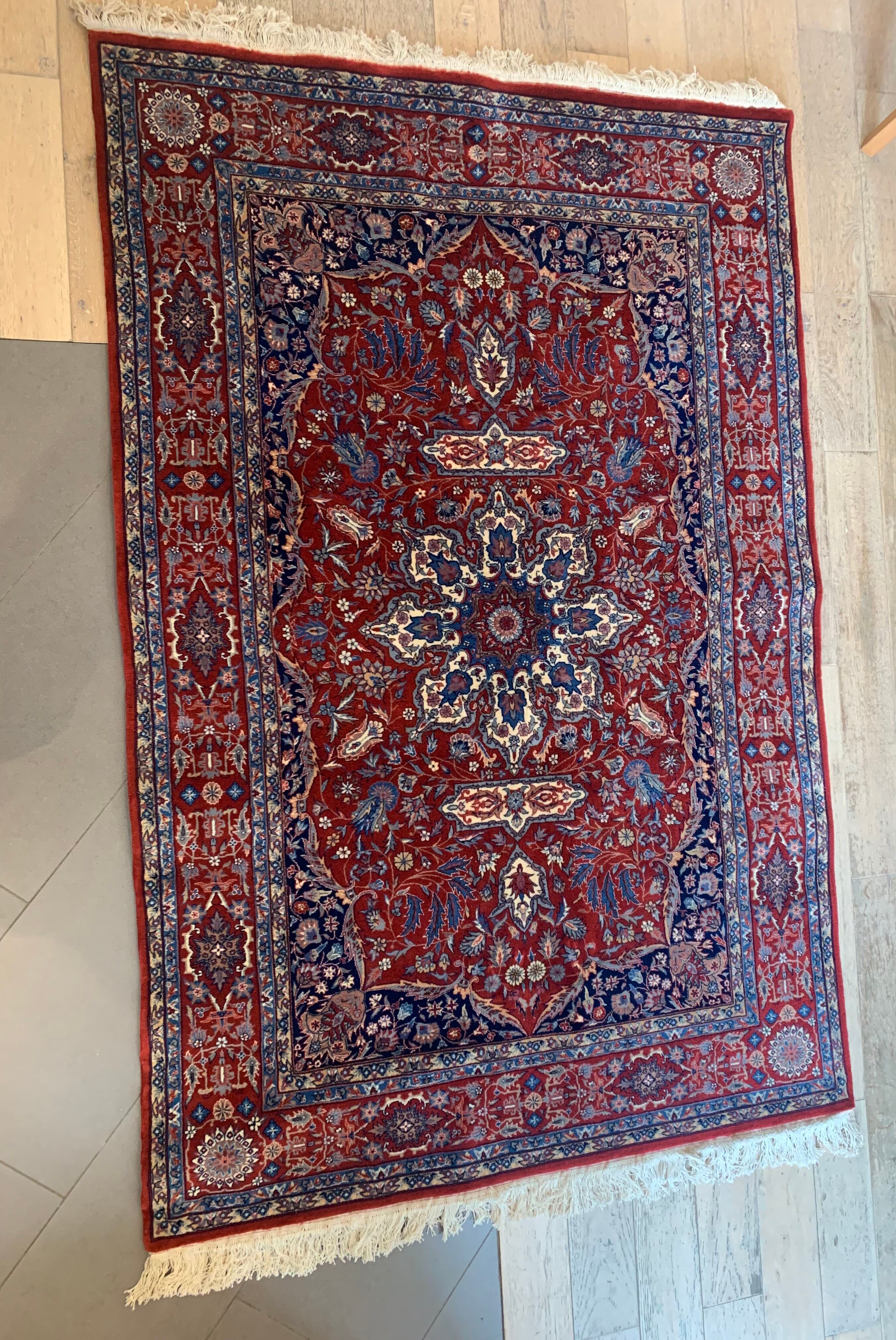 Handmade oriental carpet