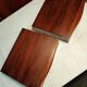 Chevets suspendus scandinaves palissandre