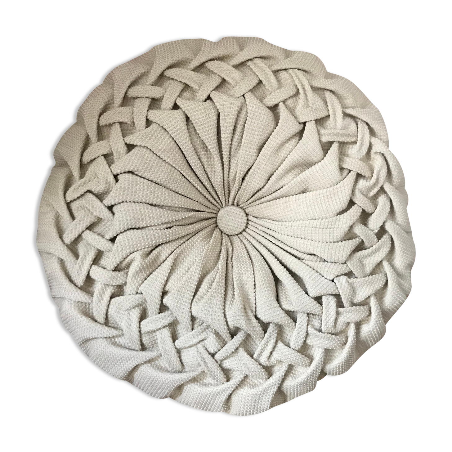 Vintage folded cushion