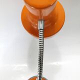 Orange desk or table lamp Italy 1970