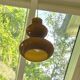 Brown suspension by Massimo Vignelli for Gino Vistosi, Murano.