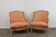 Pair of Louis XV style bergère armchairs