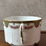 Paire de déjeuner en porcelaine