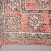 Tapis Boujaad marocain vintage 188 x 281 cm – Tapis berbère fait main en laine 100%